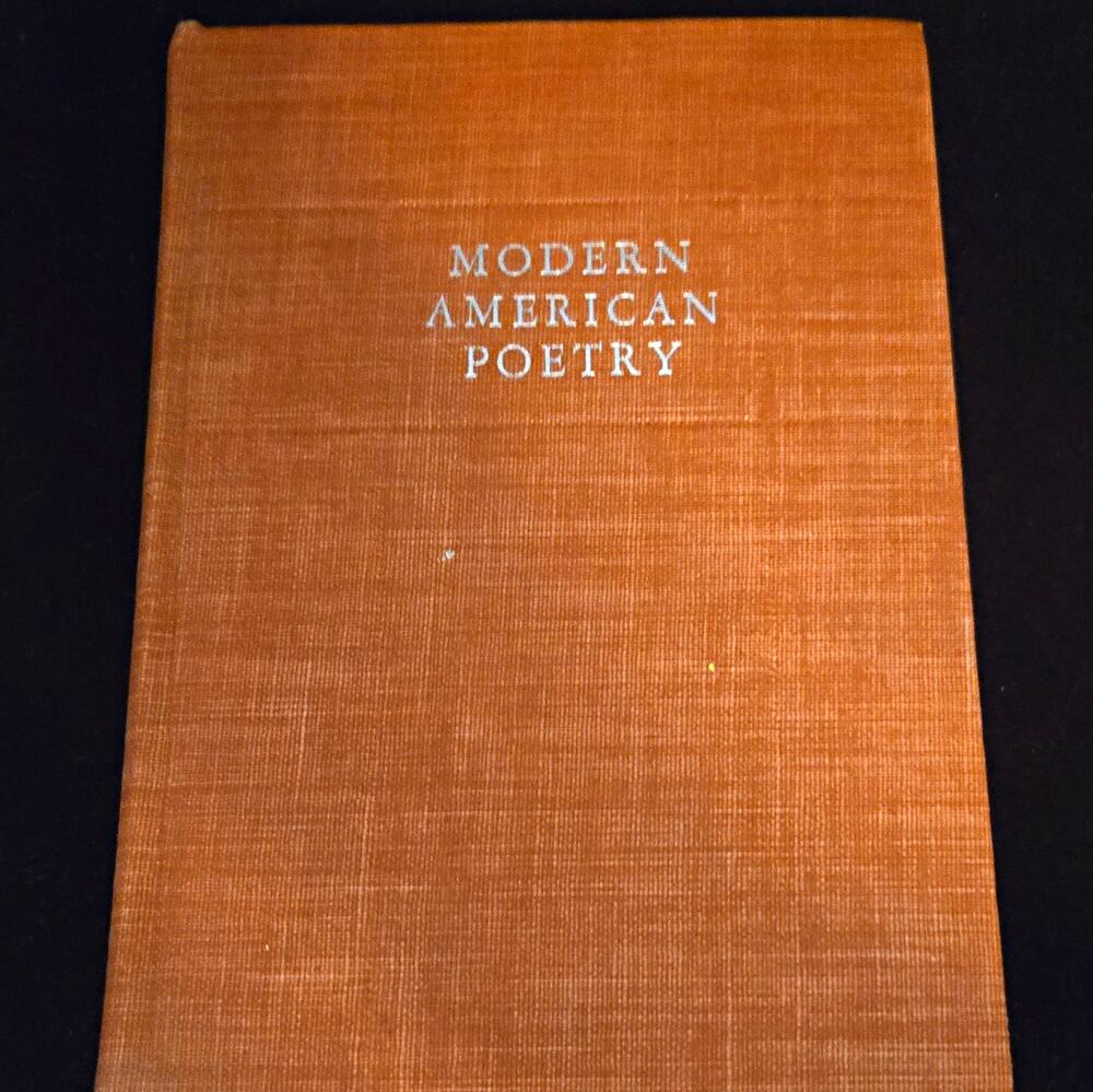 Modern Library Modern American Poetry Louis Untermeyer HC Signed 1941 New York